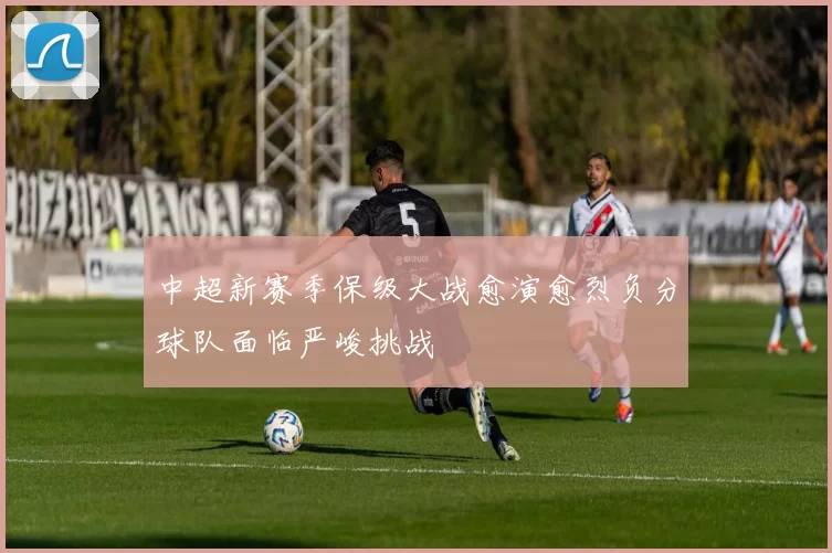 中超新赛季保级大战愈演愈烈负分球队面临严峻挑战